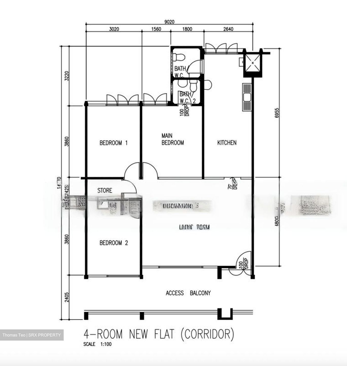 Blk 407 Bukit Batok West Avenue 4 (Bukit Batok), HDB 4 Rooms #455621331